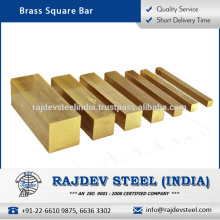 Best Grade Quality Brass Square Bar from Reputed Manufacturer at Low Price